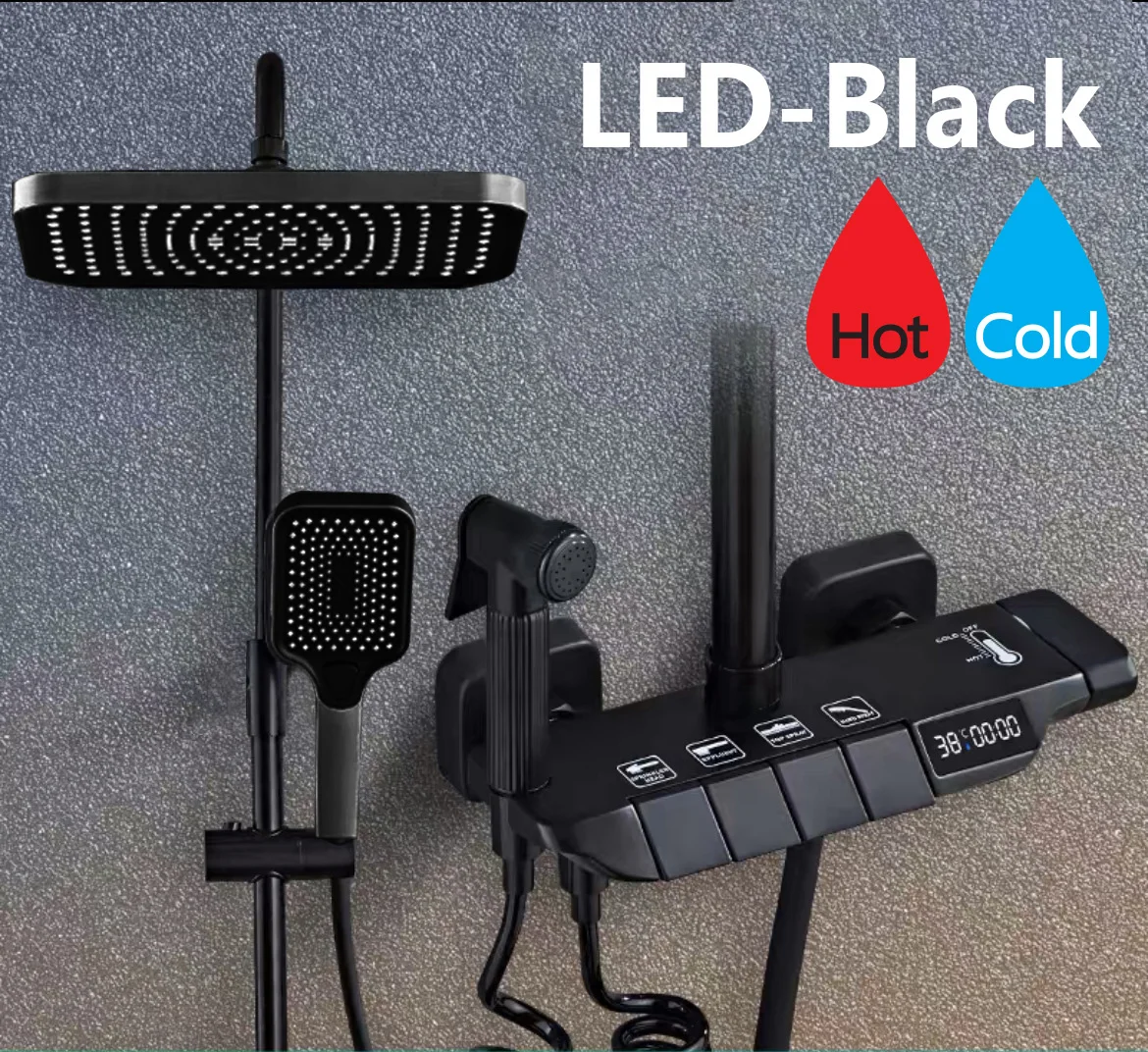 LED Black Hot Cold