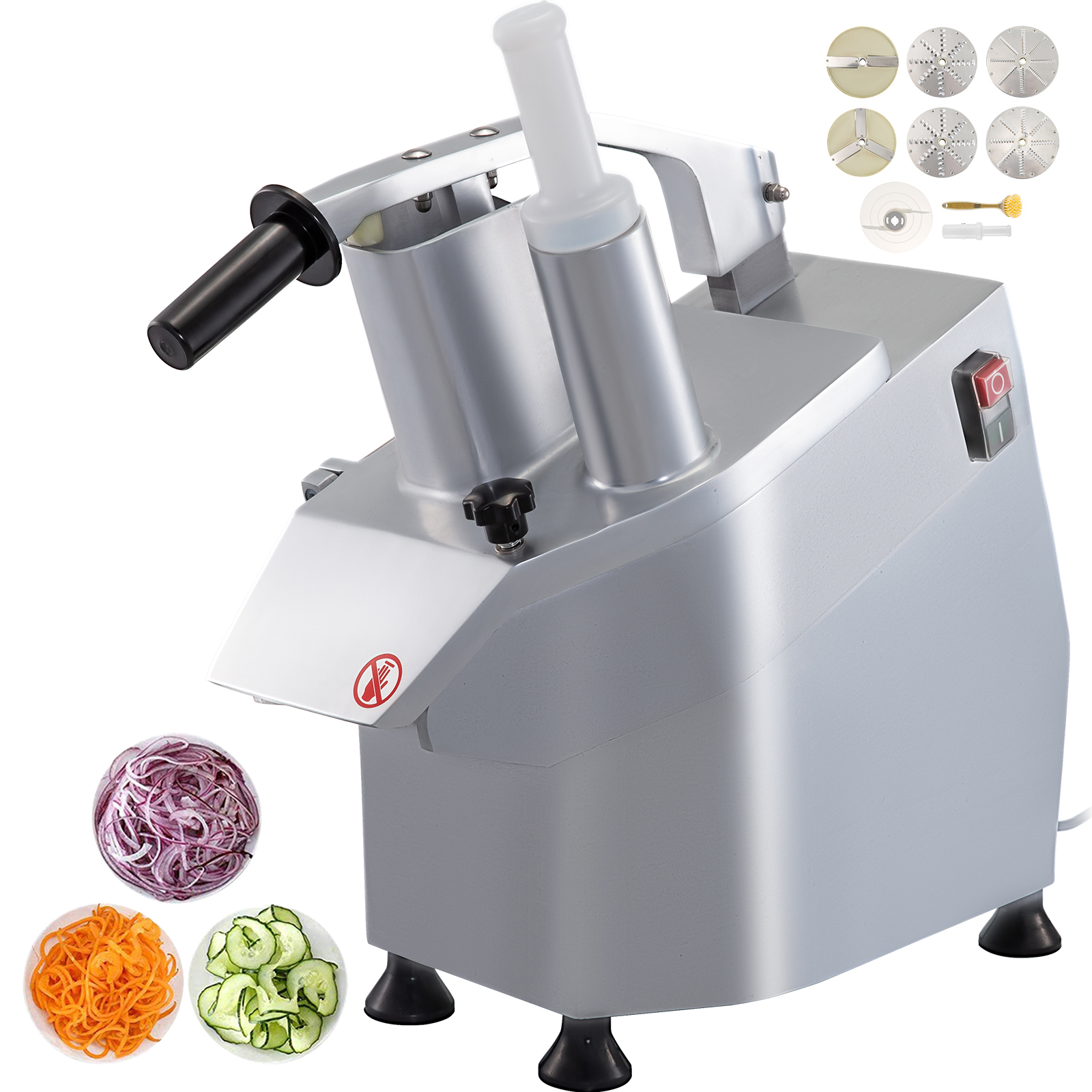 VEVOR Electric Vegetable Cutter Slicer Chopper Shredder Grinder Pellet Machine for Kitchen Tools And Appliances Food Processors